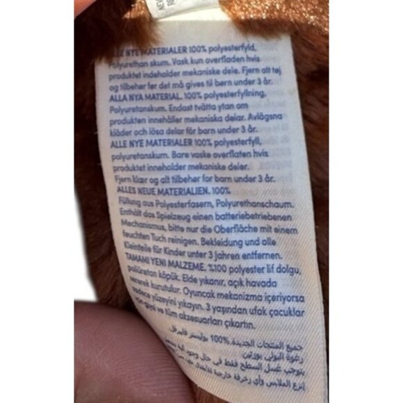 Build A Bear Smile Monkey Chimp Plush Stuffed Security Support Pet Toy - Picture 15 of 16